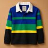 Varsity Colour-Block Rugby Polo Varsity Colour-Block Rugby Polo