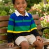 Varsity Colour-Block Rugby Polo Varsity Colour-Block Rugby Polo