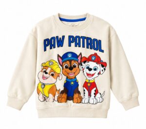 ODDMODE Paw Patrol Character Graphic Sweatshirt – Cream ODDMODE Paw Patrol Character Graphic Sweatshirt – Cream