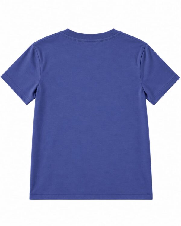 p1.2 ODDMODE Moonlight Camping Graphic 100% Cotton Half-Sleeve T-Shirt – Dusty Blue