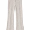 p2.2 ODDMODE Ribbed Flared Split-Hem Pants