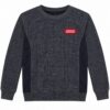 ODDMODE New York Athletic Varsity Sweatshirt – Charcoal Grey