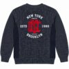 ODDMODE New York Athletic Varsity Sweatshirt – Charcoal Grey