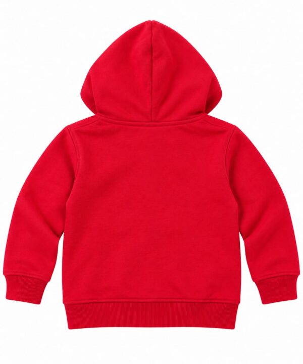 ODDMODE Detroit Cotton Fleece Zip-Up Hoodie – Red