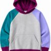 p6.1 ODDMODE Colour Pop Unisex Cotton Raglan Hoodie – Multicolour