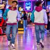 p6.3 ODDMODE Colour Pop Unisex Cotton Raglan Hoodie – Multicolour